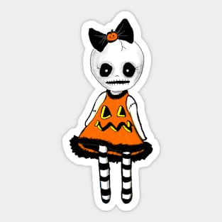 Skulleez Doll Sticker